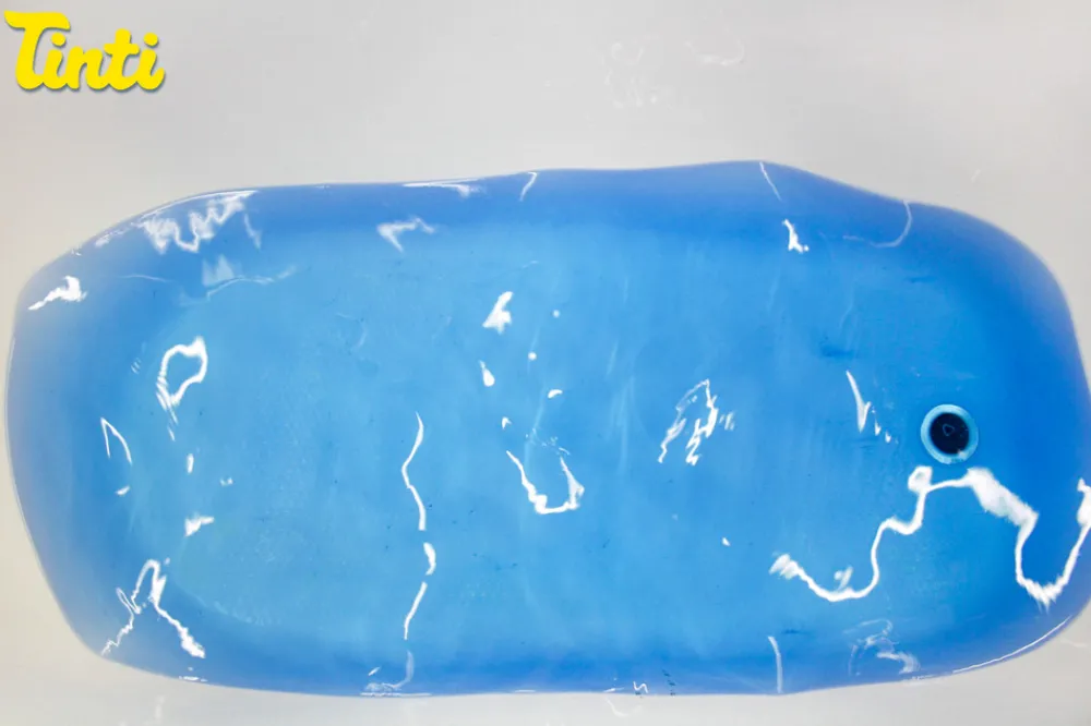 Tinti Badevandsfarver, 10 Styk, Blå- Badelegetøj