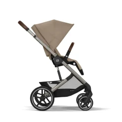 Cybex Balios S Lux - Almond beige- Klapvogne Med Flade Sæder