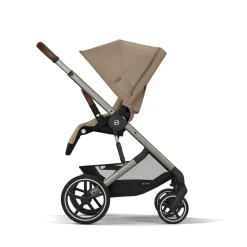 Cybex Balios S Lux - Almond beige- Klapvogne Med Flade Sæder