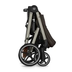 Cybex Balios S lux - Chocolate Brown- Klapvogne Med Flade Sæder