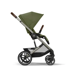 Cybex Balios S lux - Moss Green- Klapvogne Med Flade Sæder