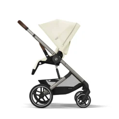 Cybex Balios S Lux - Seashell Beige- Klapvogne Med Flade Sæder