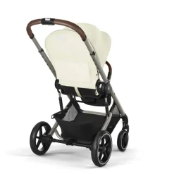 Cybex Balios S Lux - Seashell Beige- Klapvogne Med Flade Sæder