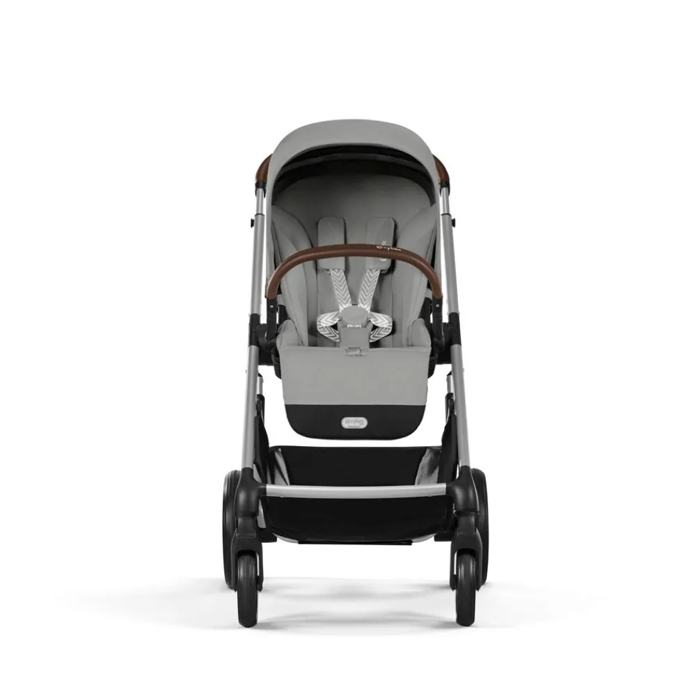 Cybex Balios S Lux - Stone grey- Klapvogne Med Flade Sæder