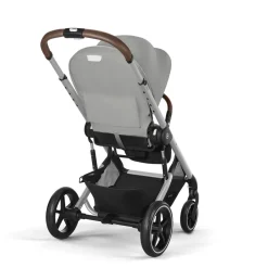 Cybex Balios S Lux - Stone grey- Klapvogne Med Flade Sæder