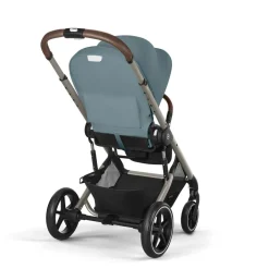 Cybex Balios S Lux - Stormy blue- Klapvogne Med Flade Sæder