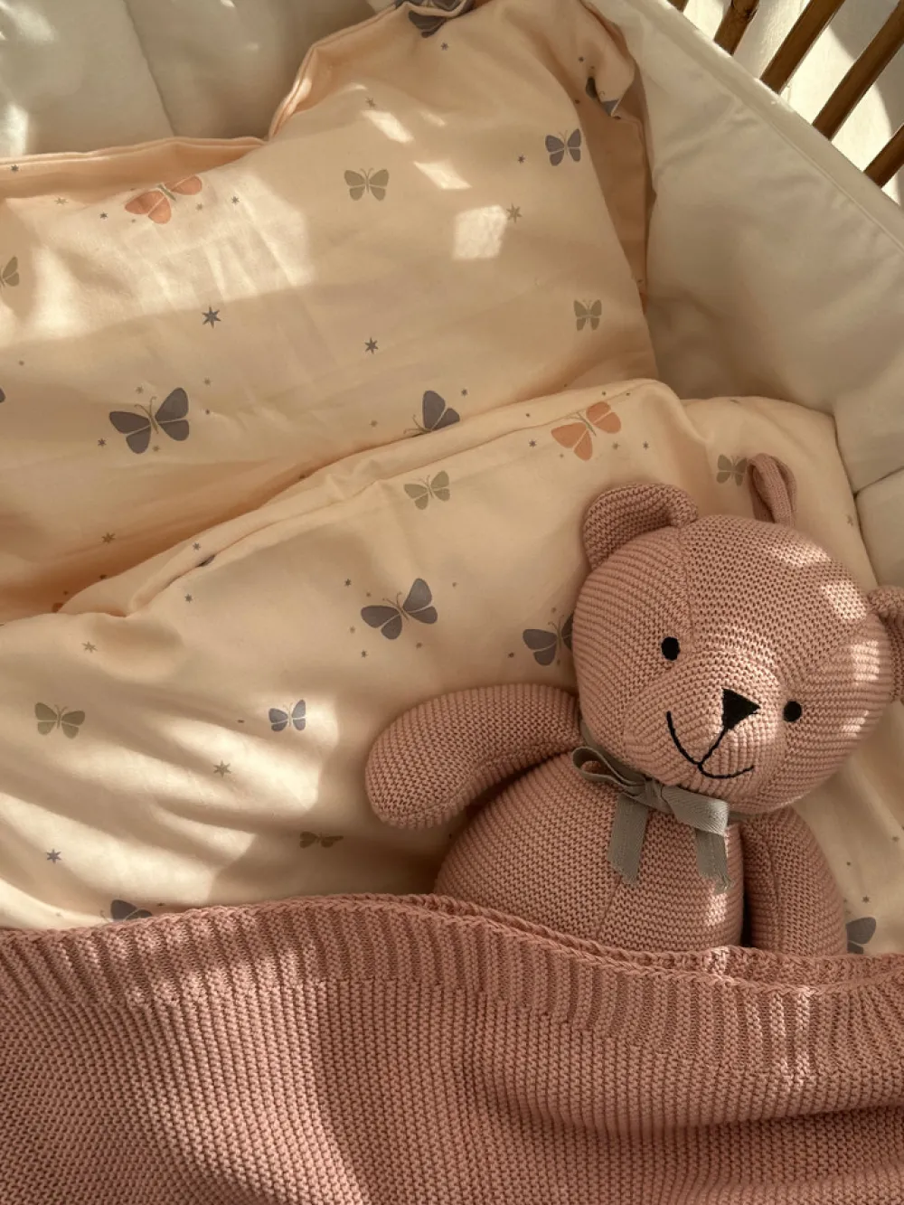 Vanilla COPENHAGEN Bamse med Musik i - Misty Rose- Bamser Med Musik
