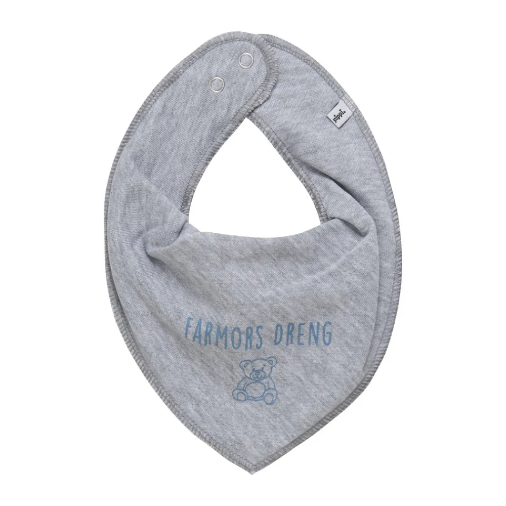 Pippi Bandana bib m. farmor+farfar.. - 123- Savlesmække