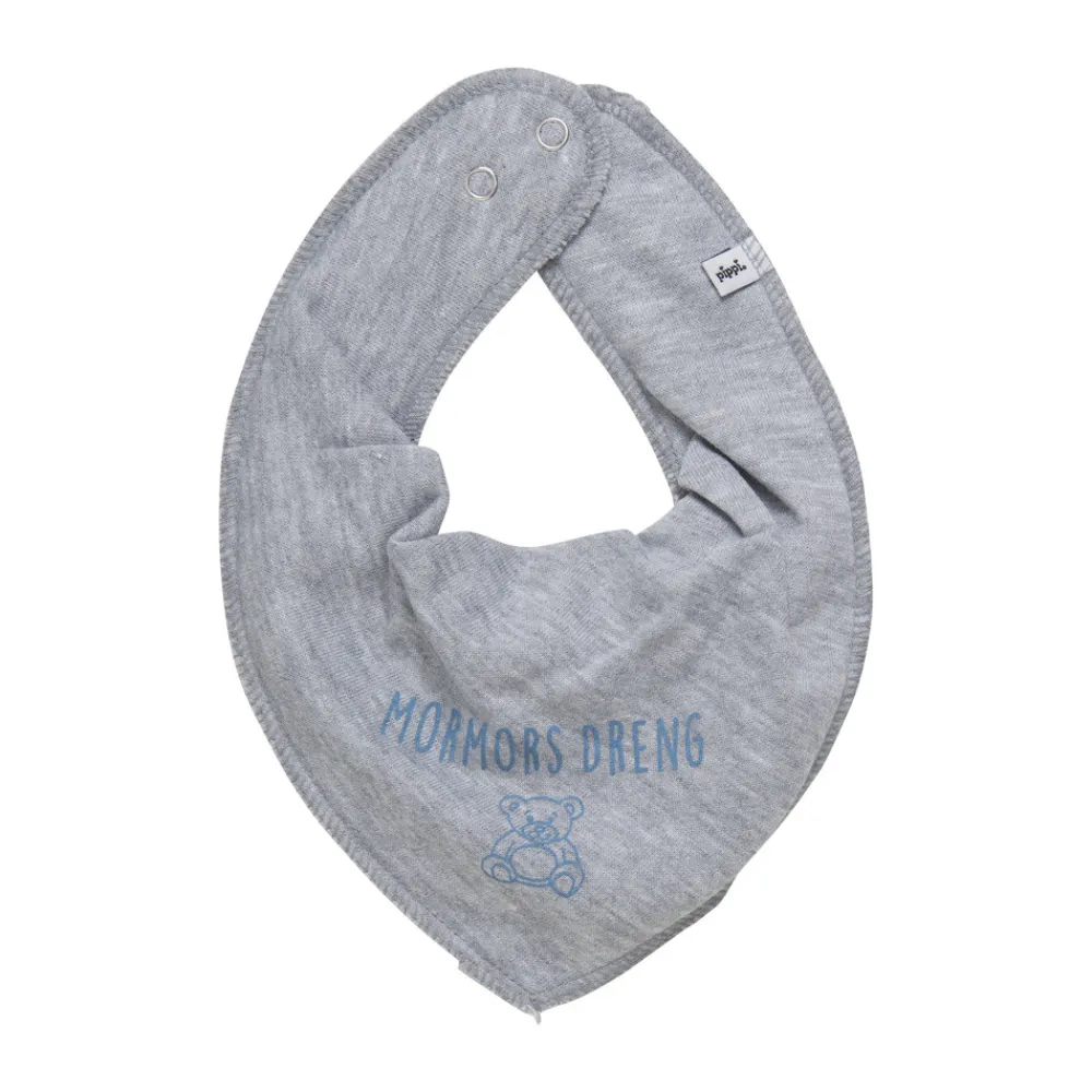 Pippi Bandana bib m. mormor+morfar.. - 123- Savlesmække