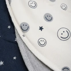 Pippi Bandana Bib Uni -AOP (3-pack) - 778- Savlesmække