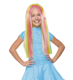 CIAO Barbie paryk i farver- Kostumer|Udklædning