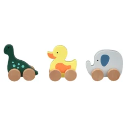 Barbo Toys Barbo Wood - små assorterede trædyr- Trælegetøj