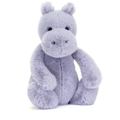 JellyCat Bashful Flodhest, original 31 cm- Bamser