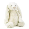 JellyCat Bashful kanin, creme Stor 36cm- Bamser