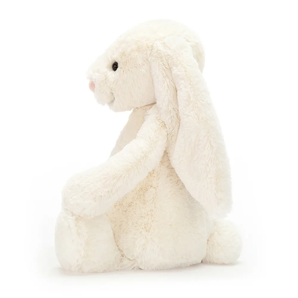 JellyCat Bashful kanin, creme Stor 36cm- Bamser