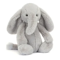 JellyCat Bashful Luxe Elefant, original 31 cm- Bamser