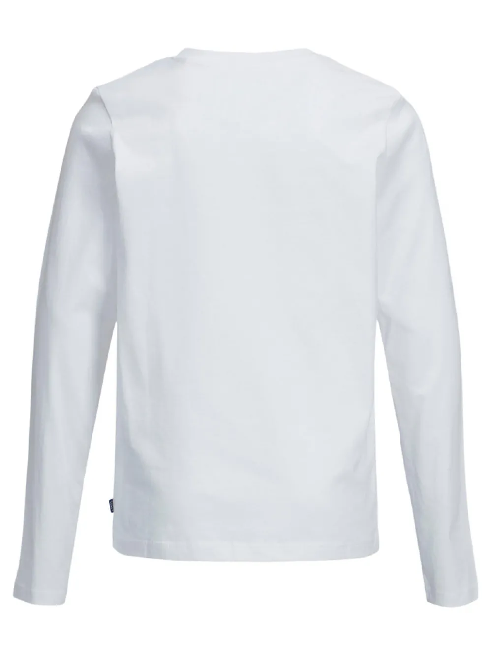 JACK & JONES Basis tee langærmet o-neck - WHITE- Bluser