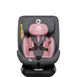 Lionelo Bastiaan one i-size - pink rose- Autostole Med Integreret Baser|Autostole 40-150 Cm (0-12 År)