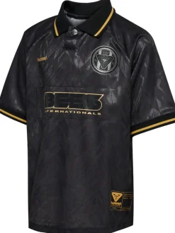 hummel Bay Soccer Jersey T-Shirt - Black- Sportstøj