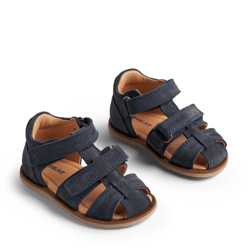 Wheat Baya lukket sandal - navy- Sandaler Med Lukket Tå