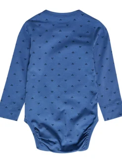 hummel Bee Langærmet Body - Dutch Blue- Bodystocking Langærmet