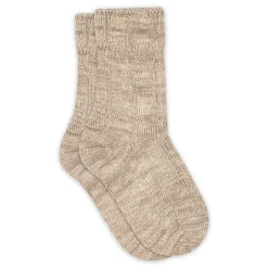 MP Denmark Bee Strømper - Light Brown Melange- Strømper