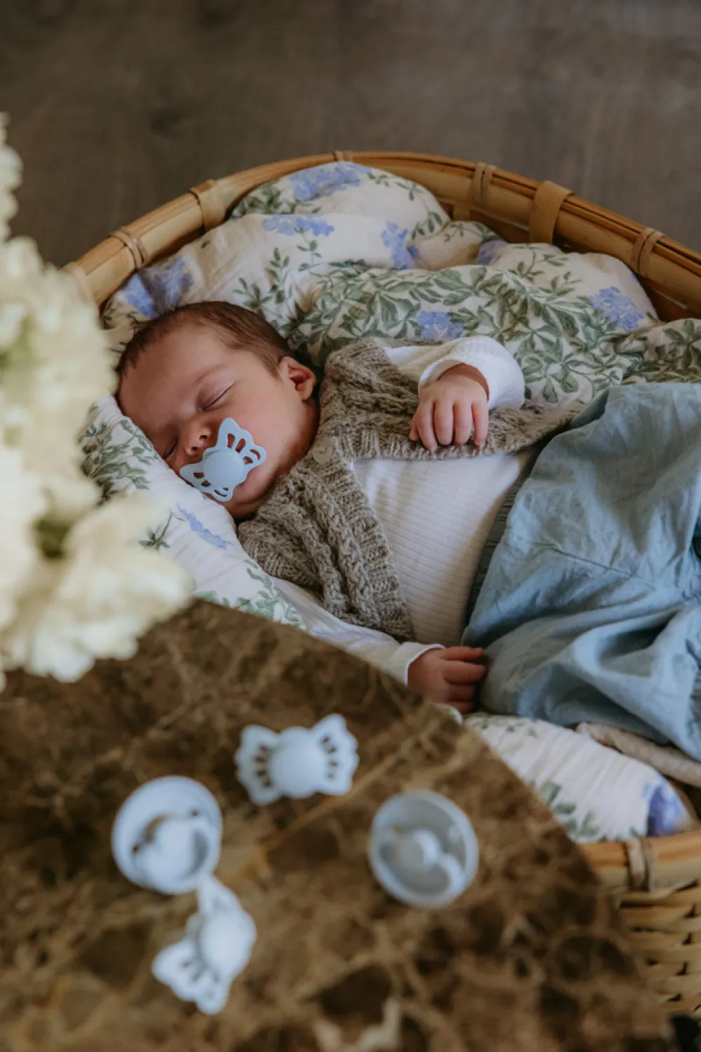 FRIGG Begynder Suttepakke 4-Pak - Powder Blue- Sutter