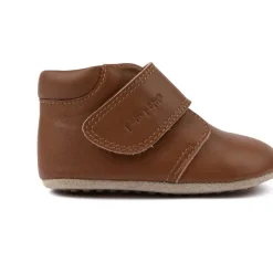 Pompom Begynder Velcro - Camel- Hjemmesko