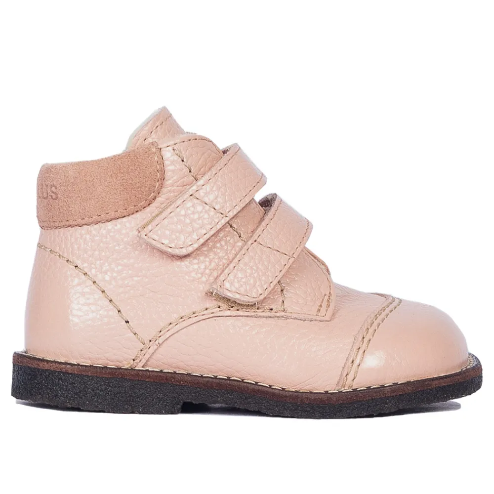 Angulus Begynder velcrosko - ROSEBUD- Vinterstøvler|Begyndersko