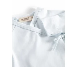 MarMar Copenhagen Belita Slå-om-body - Light blue- Bodystocking M. Skrålukning