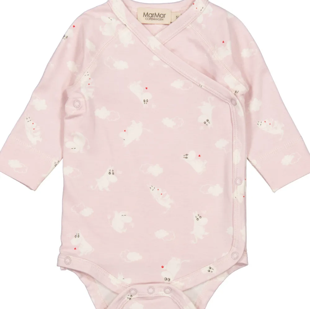 MarMar Copenhagen Belito Slå-Om-Body Body - 1668- Bodystocking M. Skrålukning|Bodystocking Langærmet