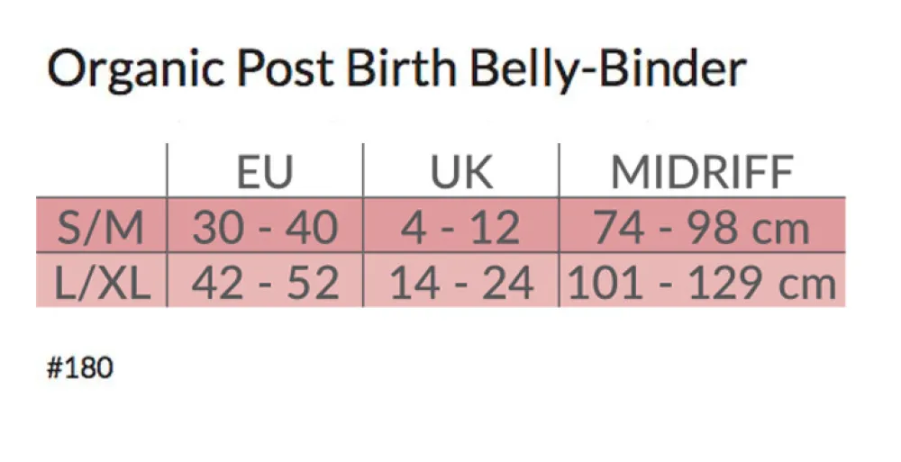 Carriwell Belly Binder Natur S-M- Accessories