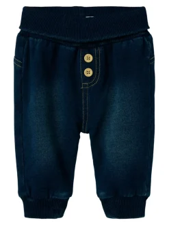 NAME IT Ben Baggy Jeans - DARK DENIM- Bukser