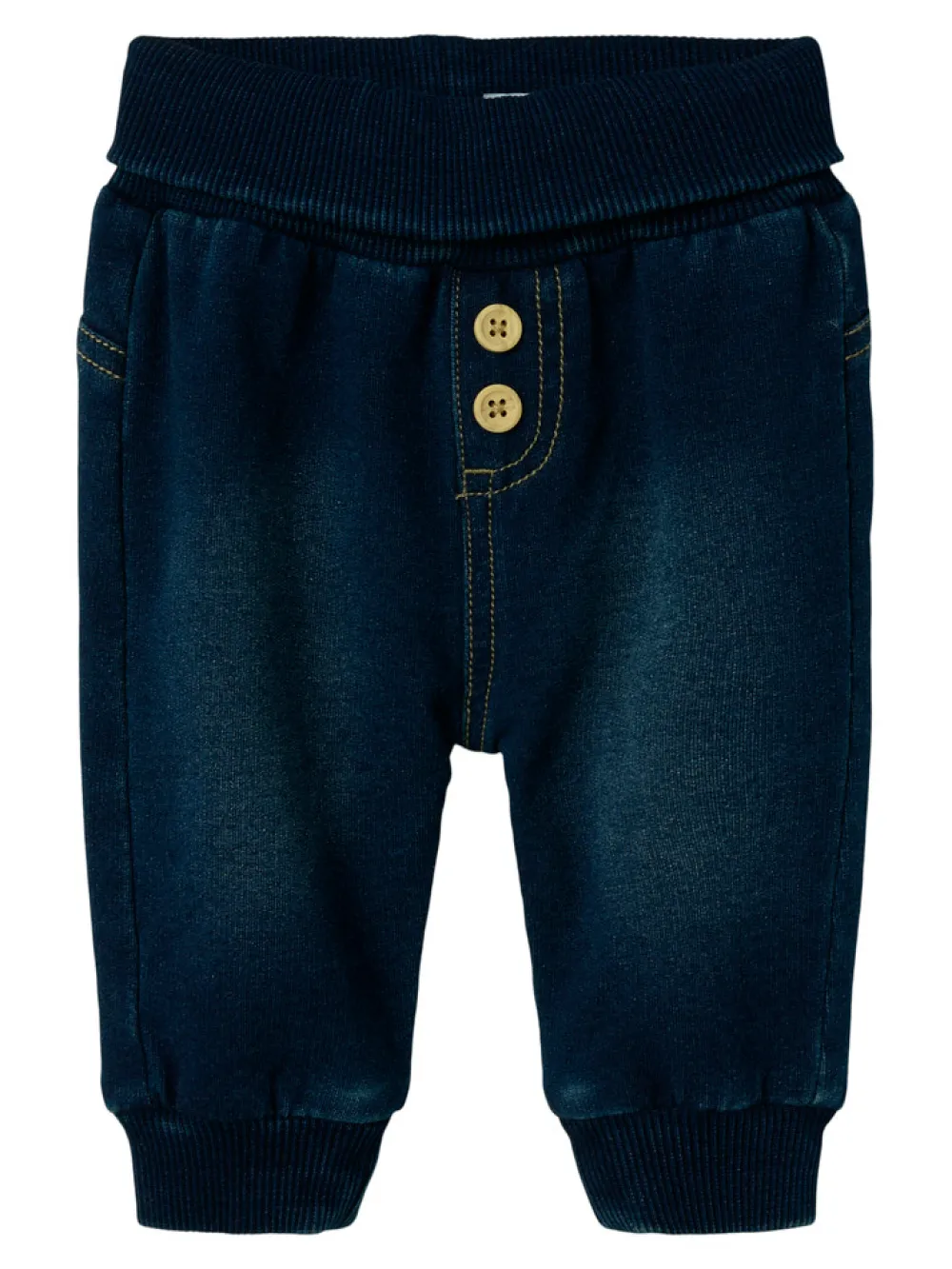 NAME IT Ben Baggy Jeans - DARK DENIM- Bukser