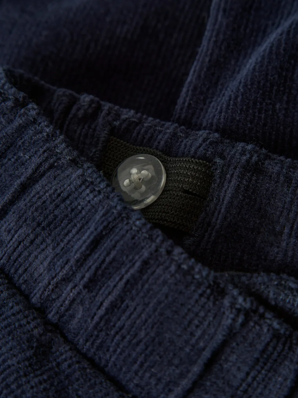 NAME IT Ben Baggy R Cord Emb Bukser - Navy Blazer- Bukser