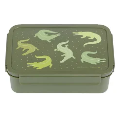A Little Lovely Company Bento lunch box: Crocodiles- Madkasser & Drikkedunke