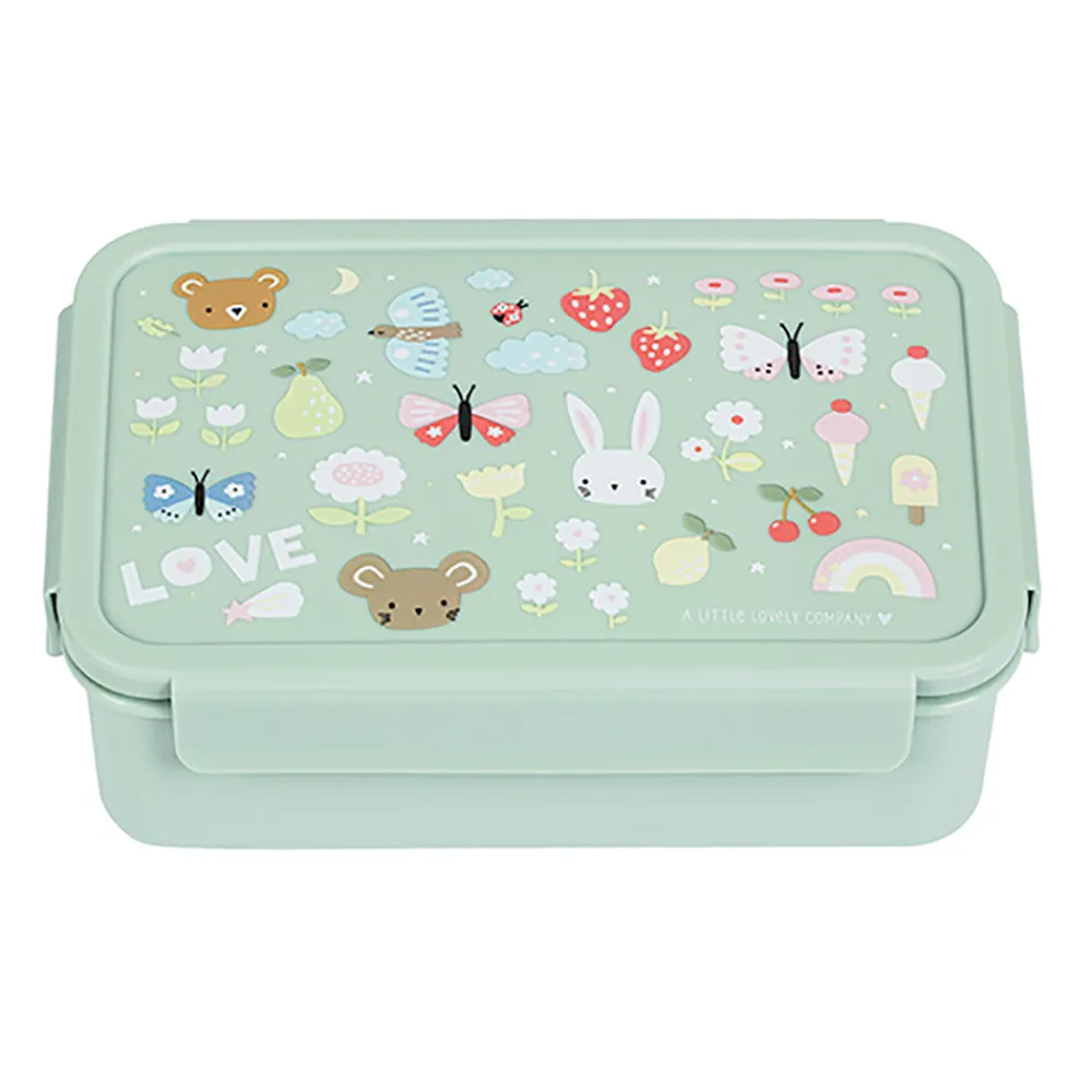 A Little Lovely Company Bento lunch box: Joy- Madkasser & Drikkedunke