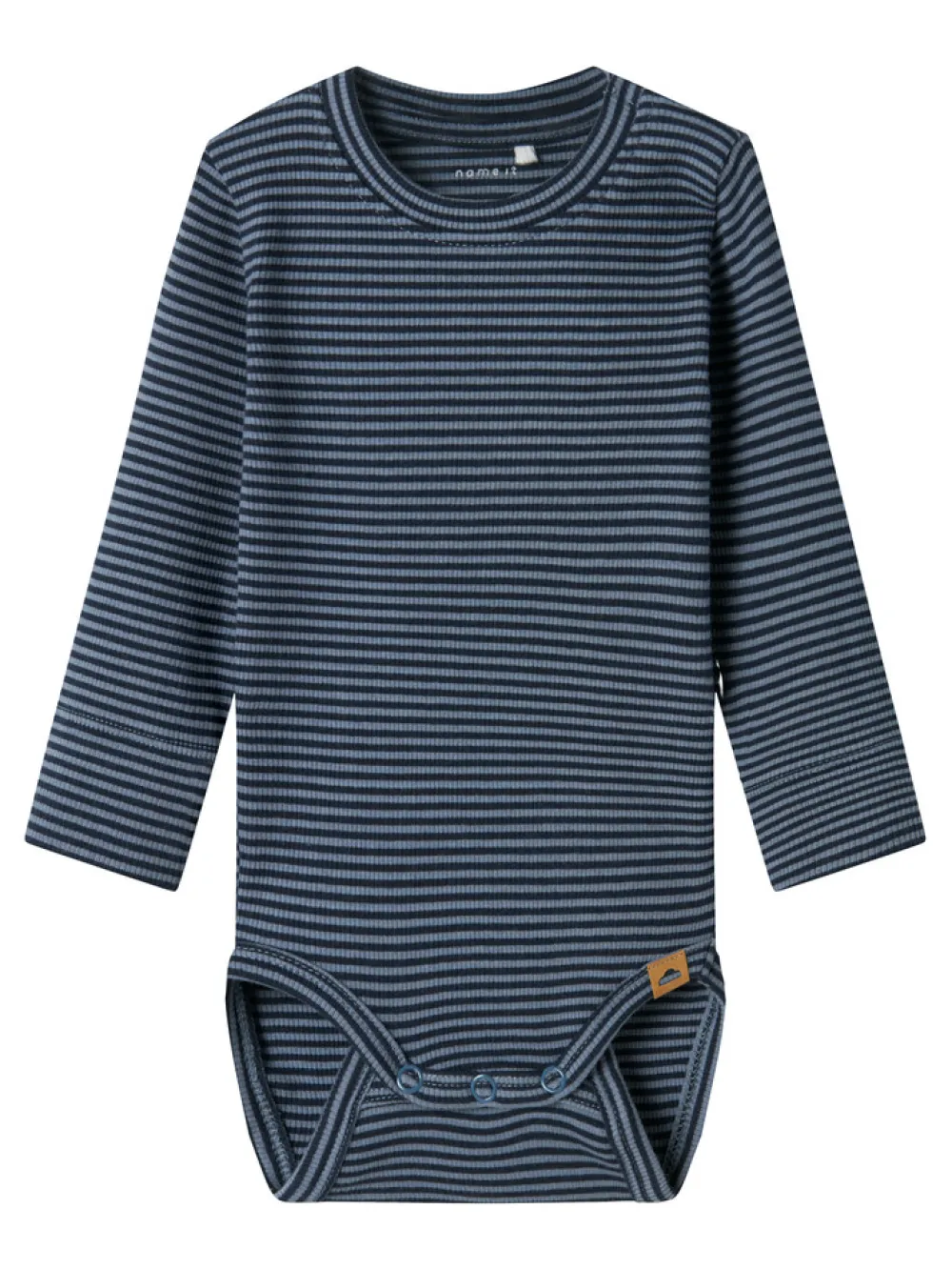 NAME IT Berro R Langærmet Body - Navy Blazer- Bodystocking Langærmet