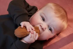 Filibabba Bidedyr i naturgummi - egernet sonja- Bideringe & Rangler