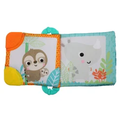 Bright Starts Bide-legetøjs-bog- Røre- & Følebøger