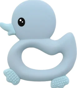 Magni Bidering med and og taktile overflader, lyseblå- Bideringe & Rangler