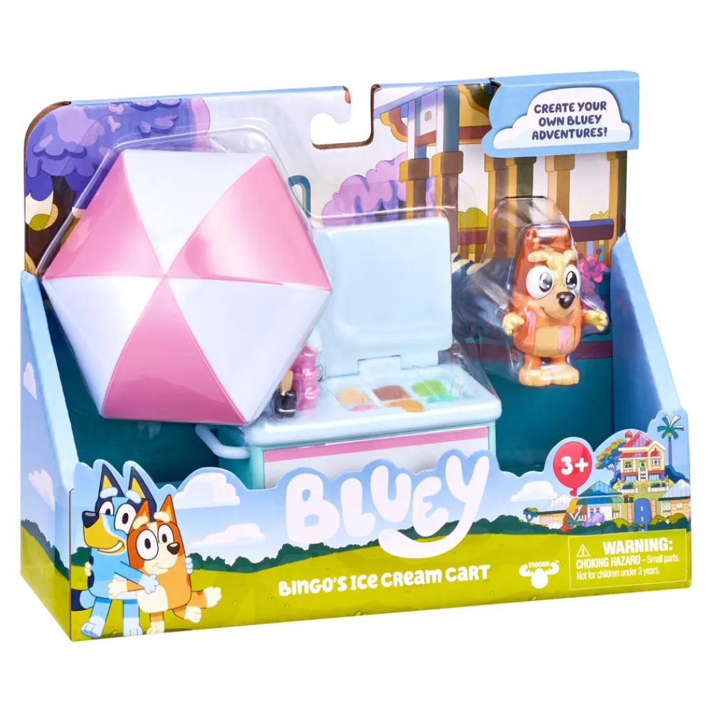 BLUEY Bingo's Isbil-legesæt- Figurer