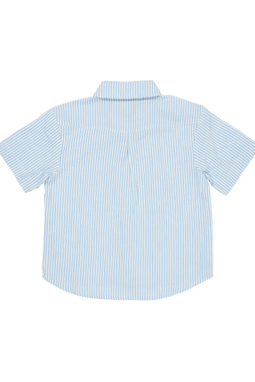 Copenhagen Colors Bæk og bølge bluse - sky blue- Skjorter