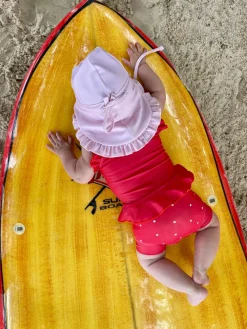 Vanilla COPENHAGEN Blebadedragt - Neopren - Frill - Berry - Dots - BERRY- Badedragter & Bikinier