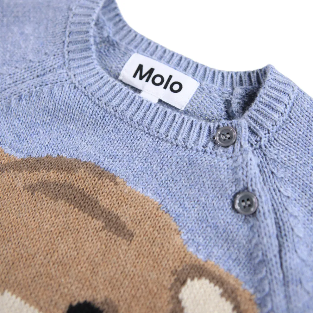 Molo Bless Striktrøje - 9676- Cardigans, Veste & Trøjer