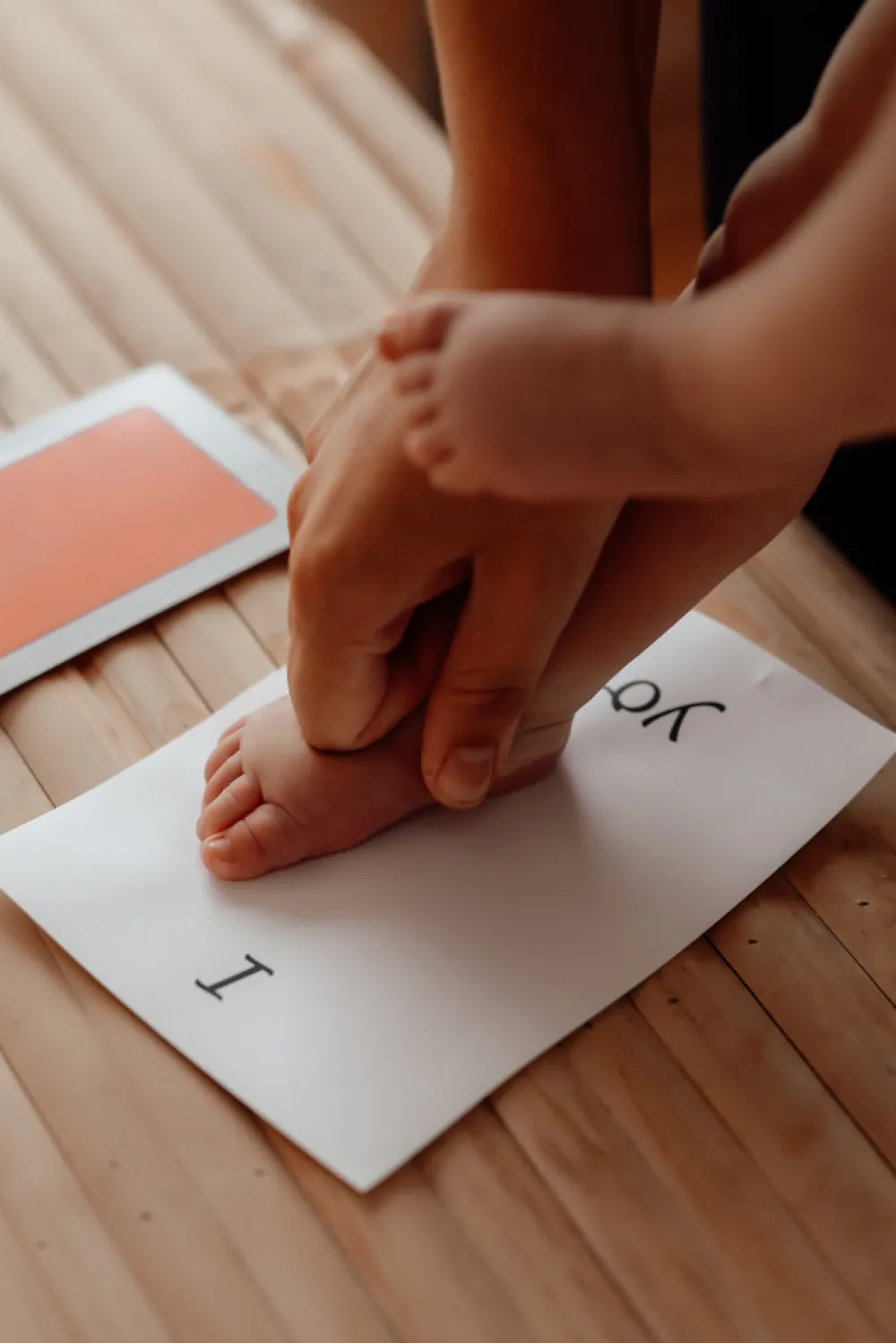 Vanilla COPENHAGEN Blækfri hånd og fodaftryk- 2-pak - Lyserød/Sort- Hånd- & Fodaftryk