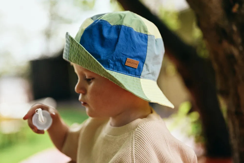 Melton Block bucket hat - 172- Solhatte