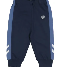 hummel Block Sweatpants - Dress blues- Bukser