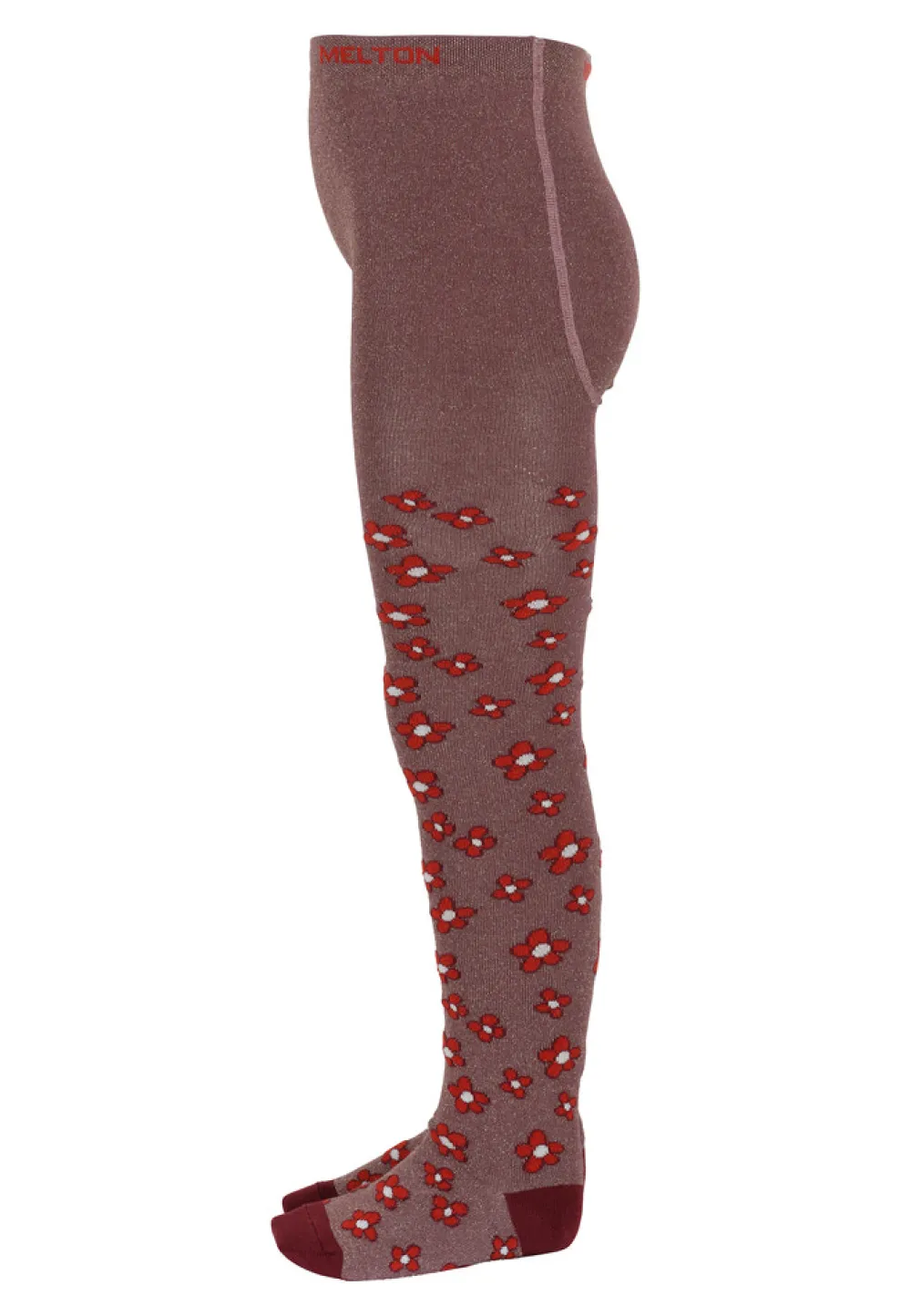 Melton Blossom strømpebukser - Grape Shake- Strømpebukser