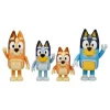 BLUEY Figurer 4 figur pk. - Family eller venner- Figurer